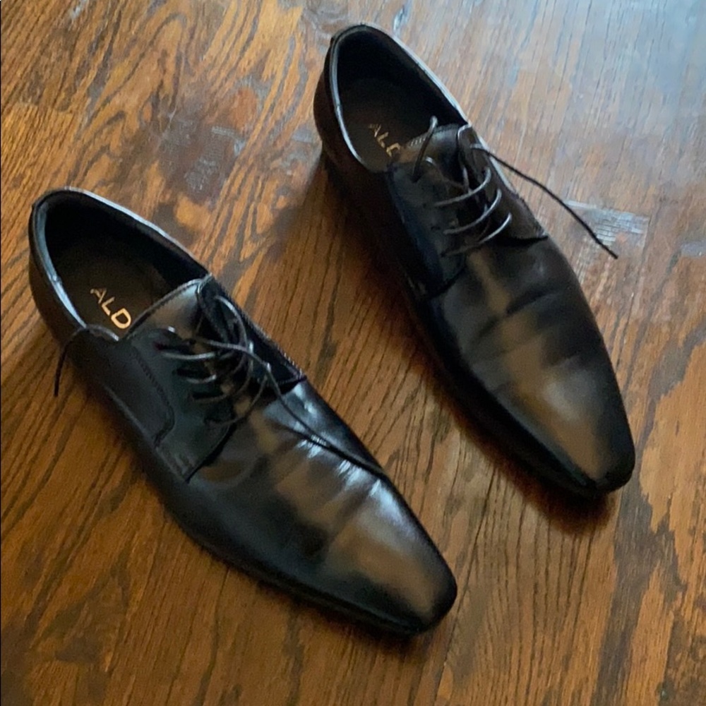 Aldo Dress Shoes Size 47 (14) Black